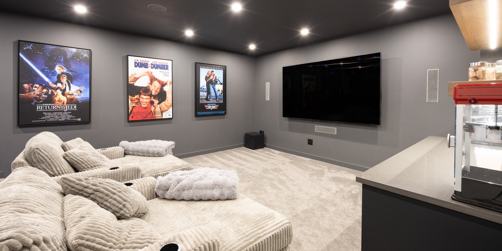 Theatre room Basement