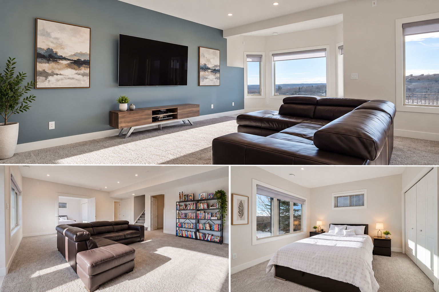 Modern Home Interior Collage